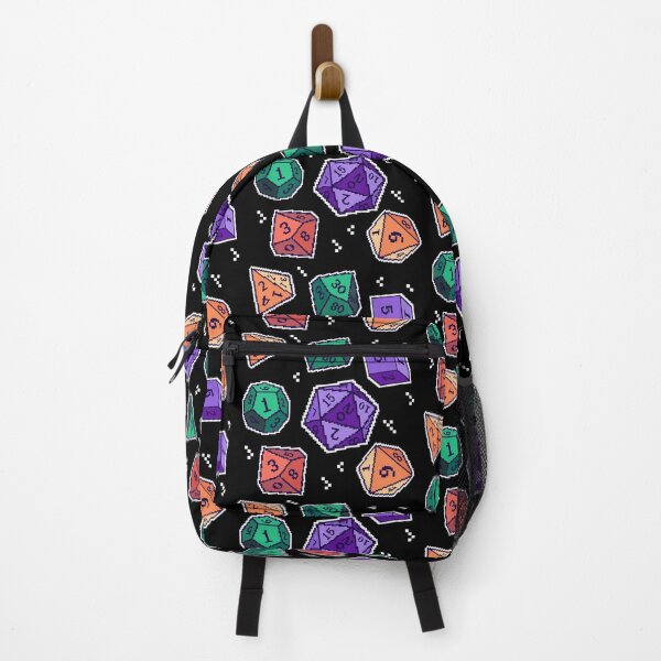 Item preview, D&D Pixel Art Polyhedral Dice Set Pattern designed and sold by sunburstrpg.