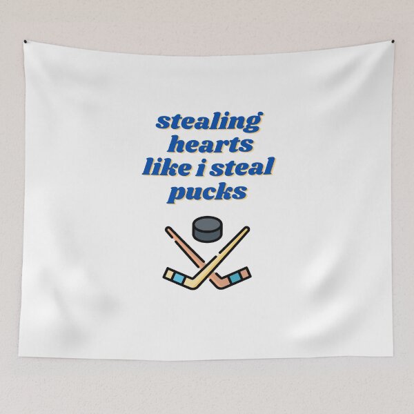 Item preview,   Stealing Hearts Like I Steal Pucks designed and sold by yassminishop.