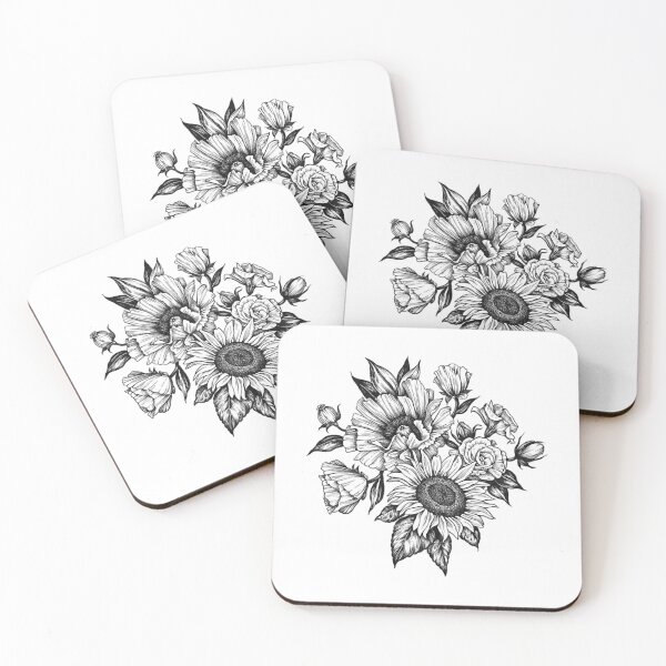 Item preview, flowers in ink Classic designed and sold by NicoleDaila.