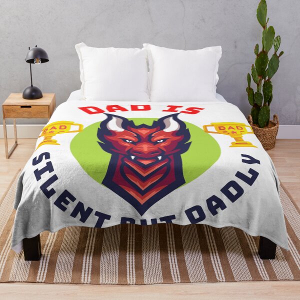 Item preview, Dad Is Silent But Dadly, Dragon Dad, designed and sold by SolSel ⭐⭐⭐⭐⭐.
