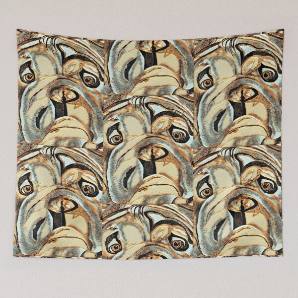 Item preview, Bulldog Portrait designed and sold by EloiseArt.