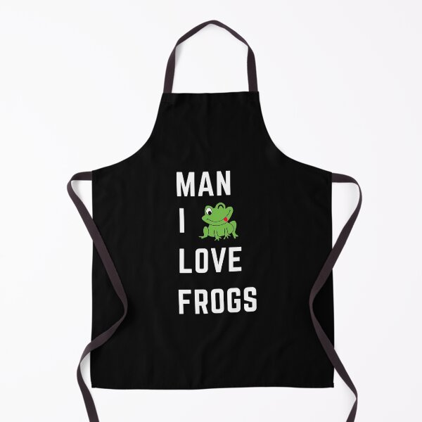 Item preview, Man I Love Frogs white text Poster designed and sold by NicoleDaila.
