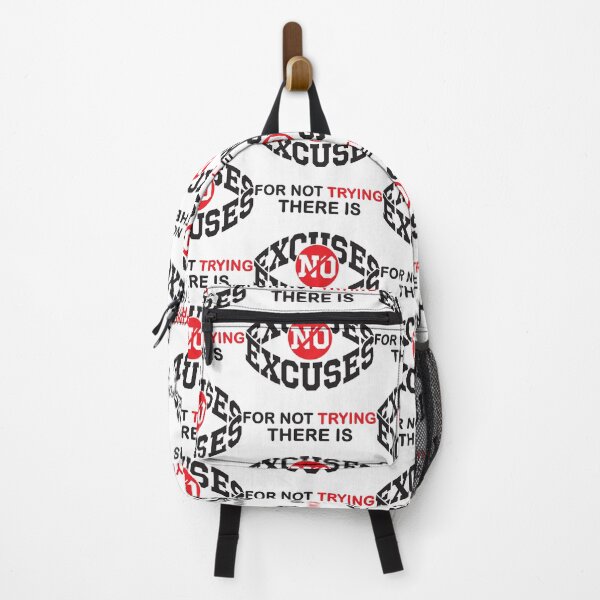 Item preview, There is no excuse for not trying Sticker designed and sold by NicoleDaila.