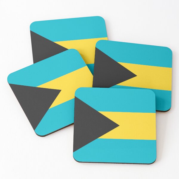 Item preview, Bahamas Flag designed and sold by HotHibiscus.