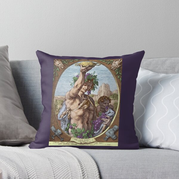 Item preview, Antique Etching Drawing of Dionysus, or Bacchus, God of Wine designed and sold by ScienceSource.