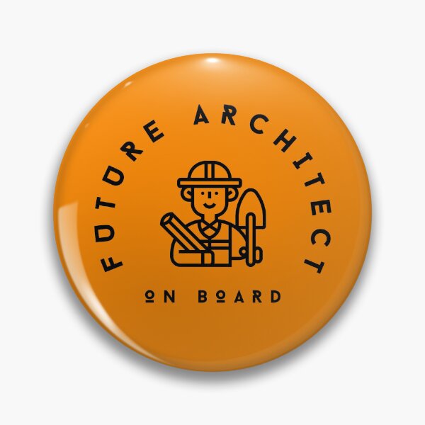 Item preview, Future Architect on board Architect baby on board designed and sold by Atheneadesign.