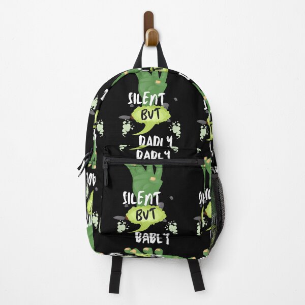 Item preview, Silent But Dadly, Zombie Dad designed and sold by SolSel ⭐⭐⭐⭐⭐.
