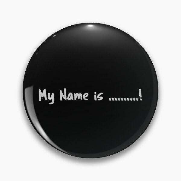 Item preview, My Name is...! designed and sold by CelioByDesign.