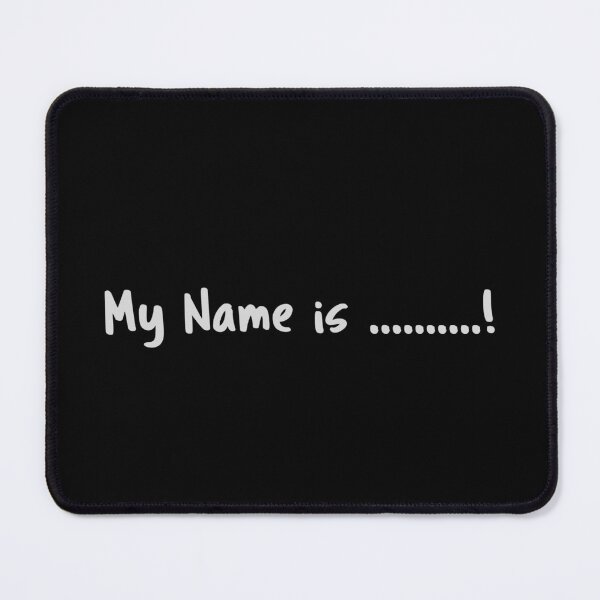 Item preview, My Name is...! designed and sold by CelioByDesign.