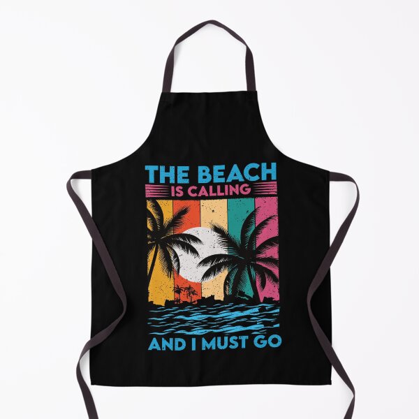 Item preview, The Beach Is Calling And I Must Go: Retro Vintage Palm Beach Life, Beach Lover, Vacation designed and sold by Adexyl.