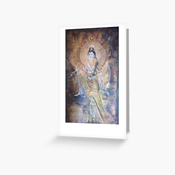 Kuan Yin Greeting Card