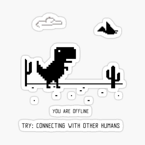 Poor Google Dino : r/funny