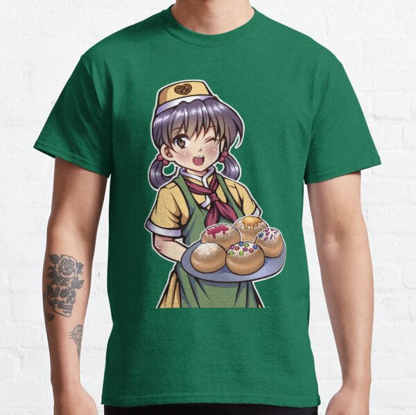 Bakery Girl with Berliner (Pancakes) Classic T-Shirt