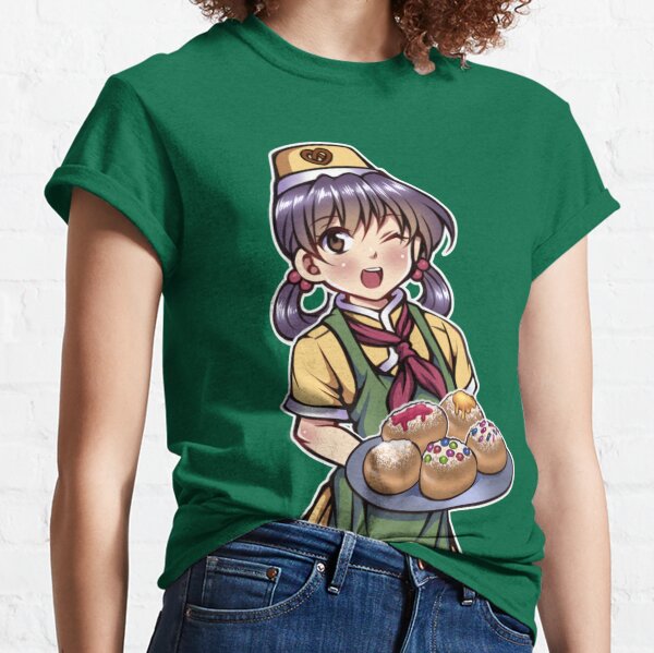 Bakery Girl with Berliner (Pancakes) Classic T-Shirt