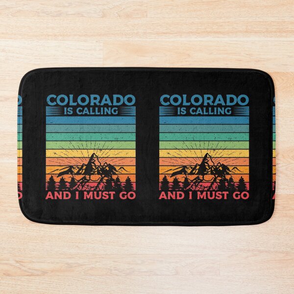 Item preview, Colorado Is Calling And I Must Go: Retro Vintage Colorado State, America Home Calling, Mountain Vacation designed and sold by Adexyl.