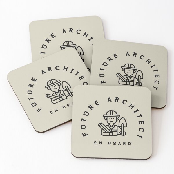 Item preview, Future Architect on board Architect baby on board designed and sold by Atheneadesign.