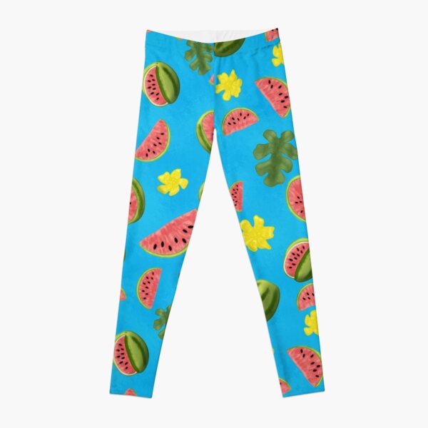 Summer Watermelon Pattern Leggings
