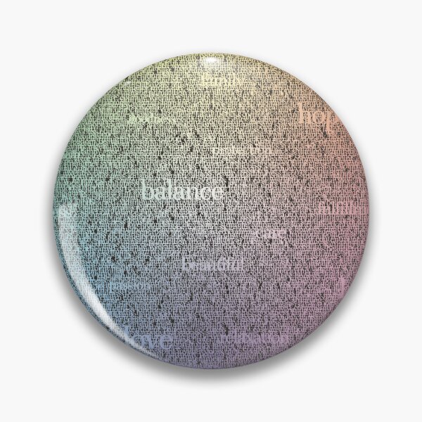 Item preview, Positive words, rainbow colors designed and sold by AlfabetDesign.