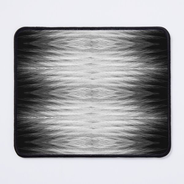 Item preview, Abstract art-White feathers on a black background designed and sold by differentTshirt.