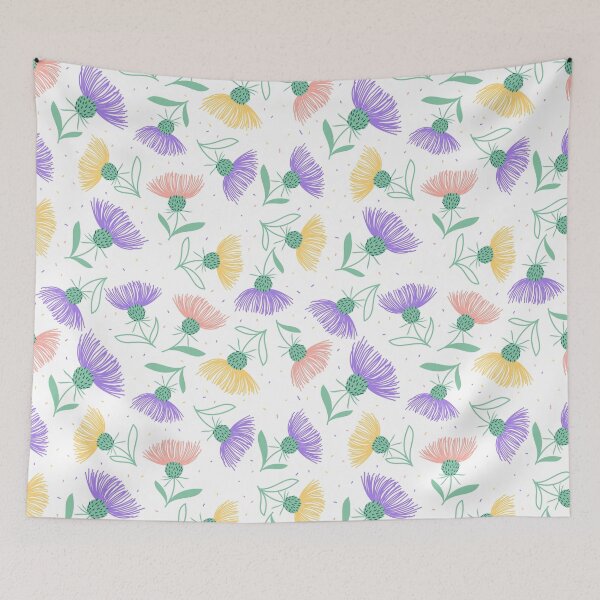 Artikelvorschau, Frühlingsblume - Lila Pfirsichgelb entworfen und verkauft von Insvy Design Studio.