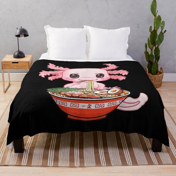 Artikelvorschau, Kawaii Axolotl isst Ramen Nudeln Anime entworfen und verkauft von MichealExan.