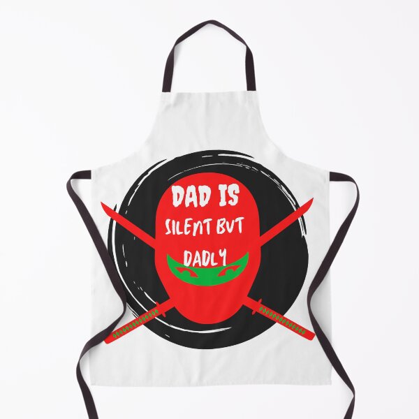 Item preview, Silent But Dadly Ninja Dad designed and sold by SolSel ⭐⭐⭐⭐⭐.