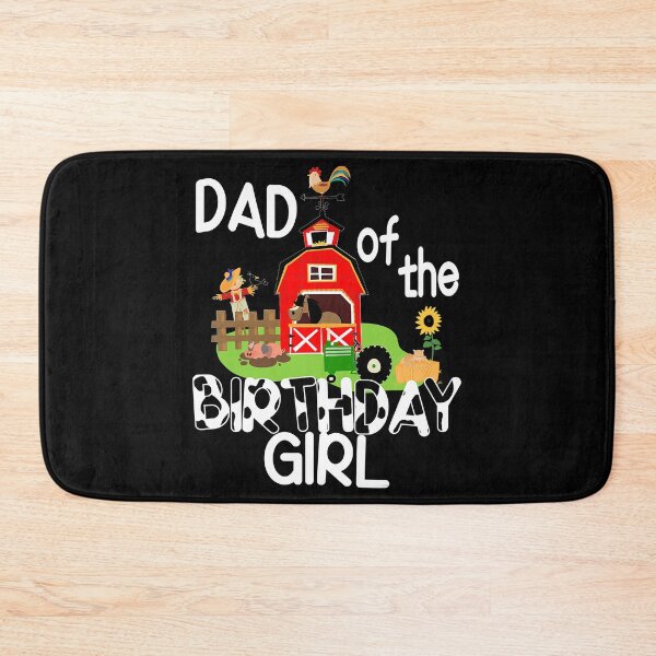 Item preview, Dad Of The Birthday Girl Cow Farm Barnyard Party Gift designed and sold by PameGraha.