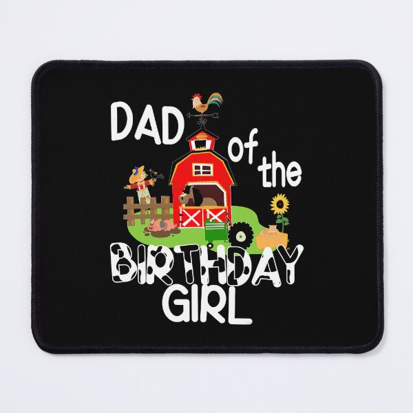 Item preview, Dad Of The Birthday Girl Cow Farm Barnyard Party Gift designed and sold by PameGraha.