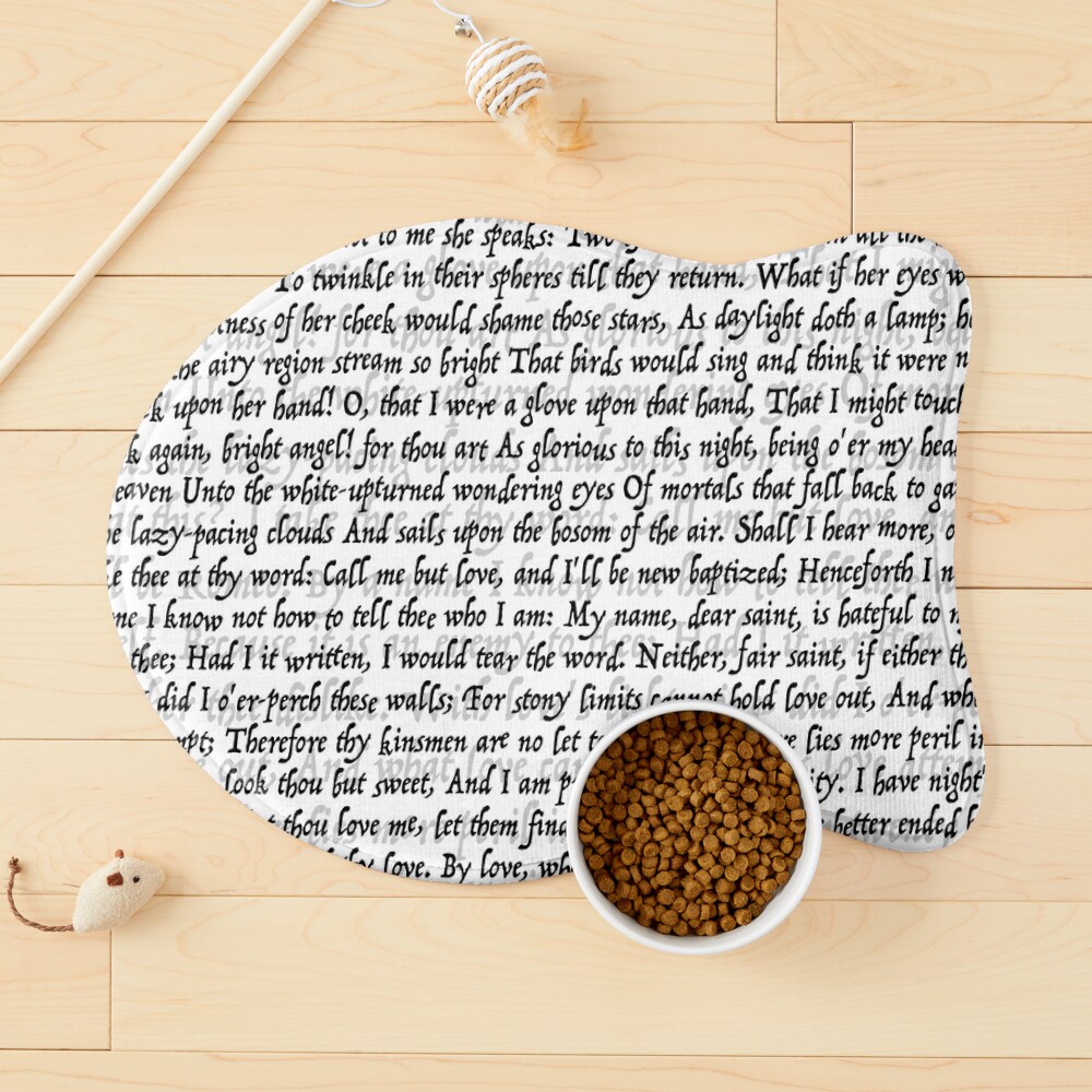 Love Letter Shakespeare Romeo & Juliet Pattern Poster for Sale by