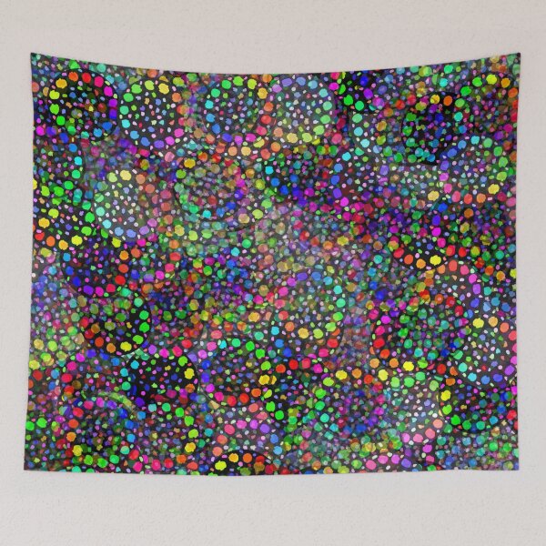 Item preview, Medley of Rainbow Dot Pattern designed and sold by Deborah Camp.