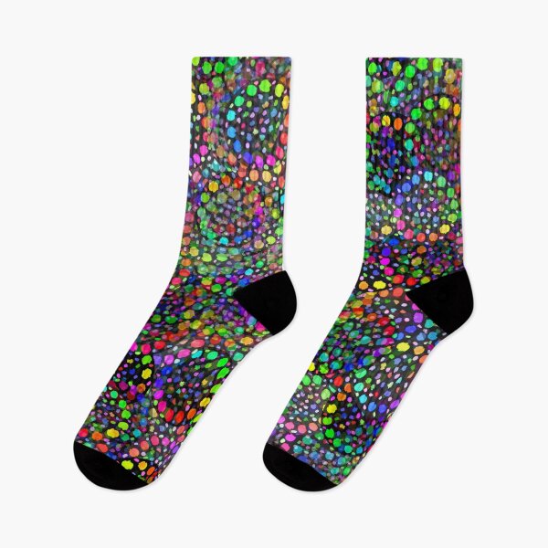 Item preview, Medley of Rainbow Dot Pattern designed and sold by Deborah Camp.