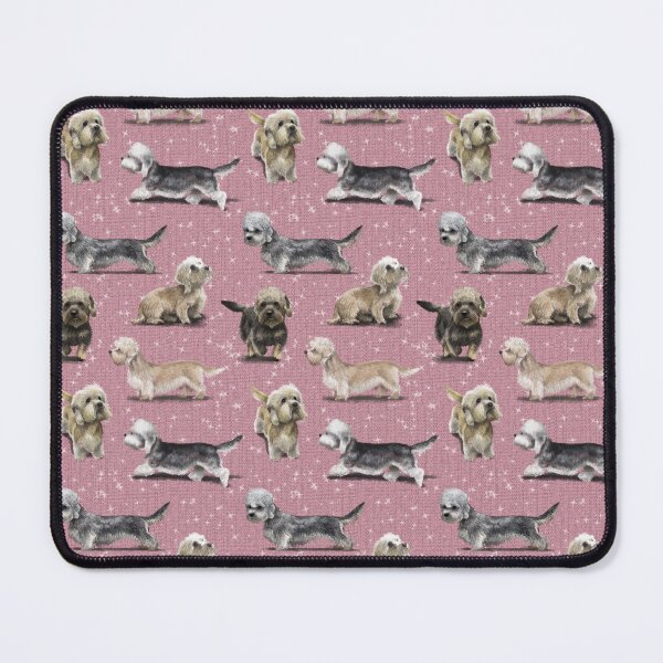 Item preview, The Dandie Dinmont Pink designed and sold by Elspeth Rose Design.