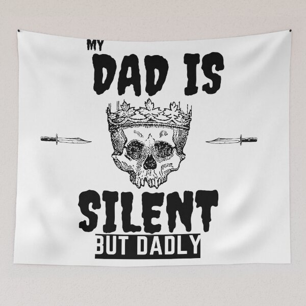 Item preview, Silent But Dadly, King Of Farts designed and sold by SolSel ⭐⭐⭐⭐⭐.