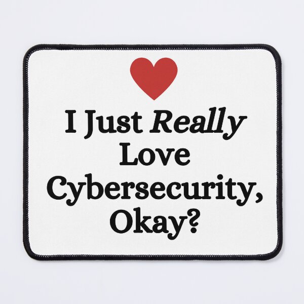 Item preview, I Love Cyber Security - Cybersecurity quotes & sayings - Cyber security gifts designed and sold by tshirtfever.