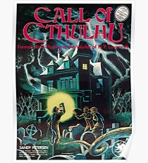 Call of Cthulhu 1st Edition Cover Poster