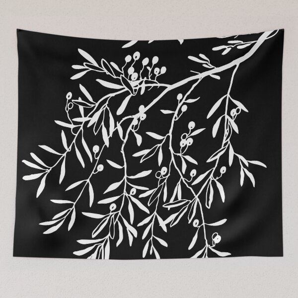 Item preview, Olea Europaea on Black designed and sold by meggydesigns.