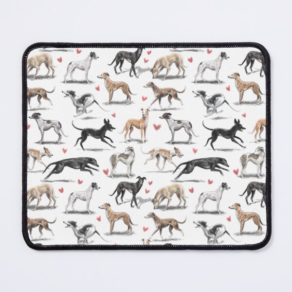 Item preview, Greyhounds designed and sold by Elspeth Rose Design.