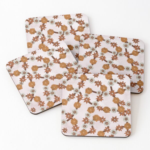 Item preview, Caramel Peanute Foliage Pattern designed and sold by cesartorresart.