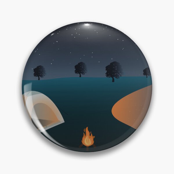 Item preview, Camping under the stars designed and sold by BeCreativeArts.