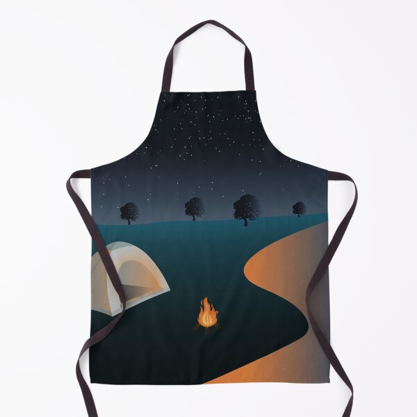 Item preview, Camping under the stars designed and sold by BeCreativeArts.