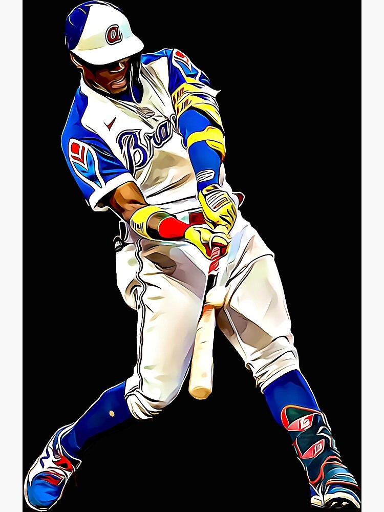 Ronald Acuna Jr Printable Art Portrait Braves Baseball #13 - Digital  Download