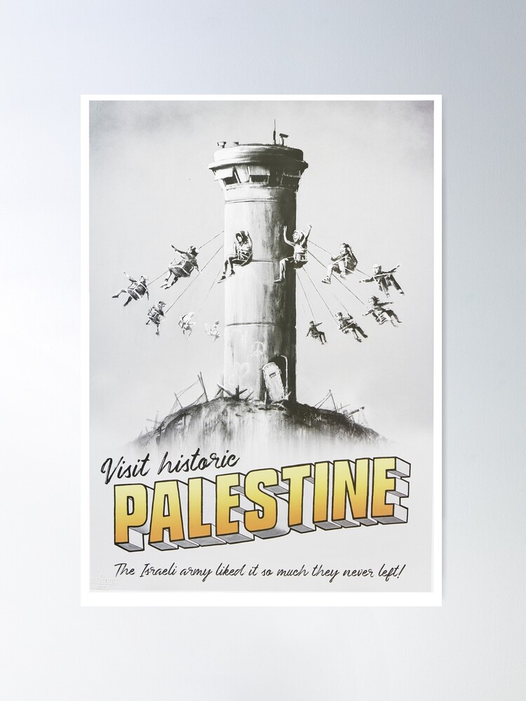 Visit Historic Palestine Banksy - Watchtower Swing Carousel 