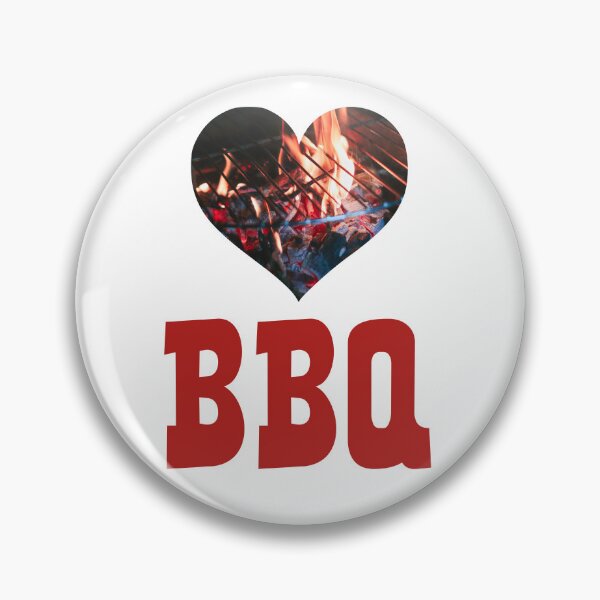 Item preview, BBQ Heart I Love Barbecue Meat Food designed and sold by joseartgel.