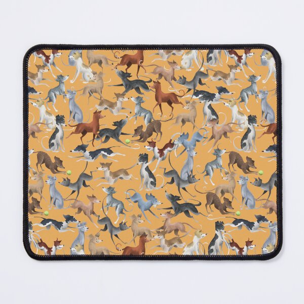 Item preview, Hound and About Orange designed and sold by Elspeth Rose Design.