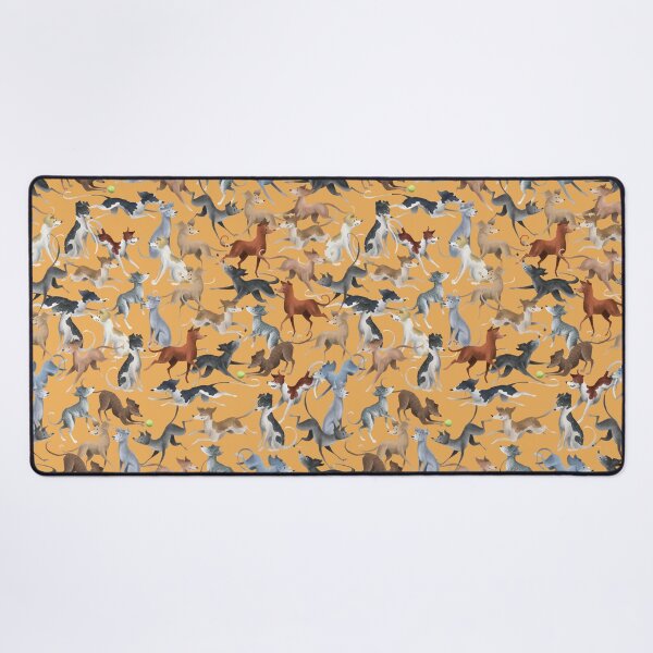 Item preview, Hound and About Orange designed and sold by Elspeth Rose Design.