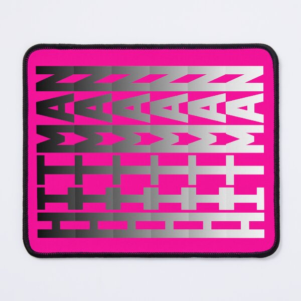 Item preview, HITMAN - BLACK to WHITE (PINK BG) designed and sold by MaidenofIron157.