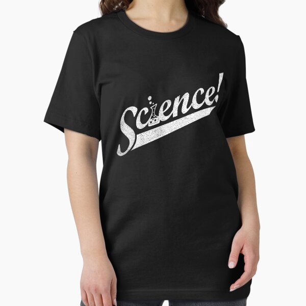 Vista previa del artículo con la obra «¡Equipo Ciencia!», diseñado y vendido por geekchic tees.