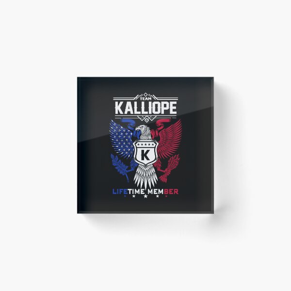 Artikelvorschau, Kalliope Namens-T-Shirt - Kalliope Eagle Lifetime Member Gift Item Tee entworfen und verkauft von aaronmaxi6.