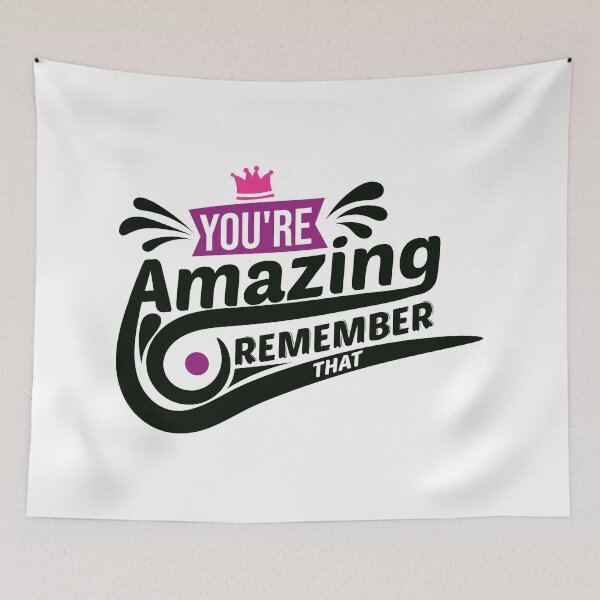 Item preview, Quote You Are Amazing designed and sold by Milkygmail.