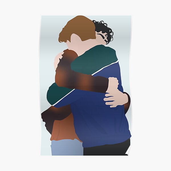 Hi Hi Nick And Charlie Hug Poster For Sale By Pinu92 Redbubble